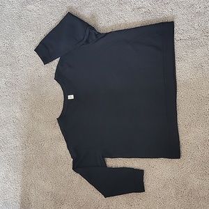 2X black sweatshirt